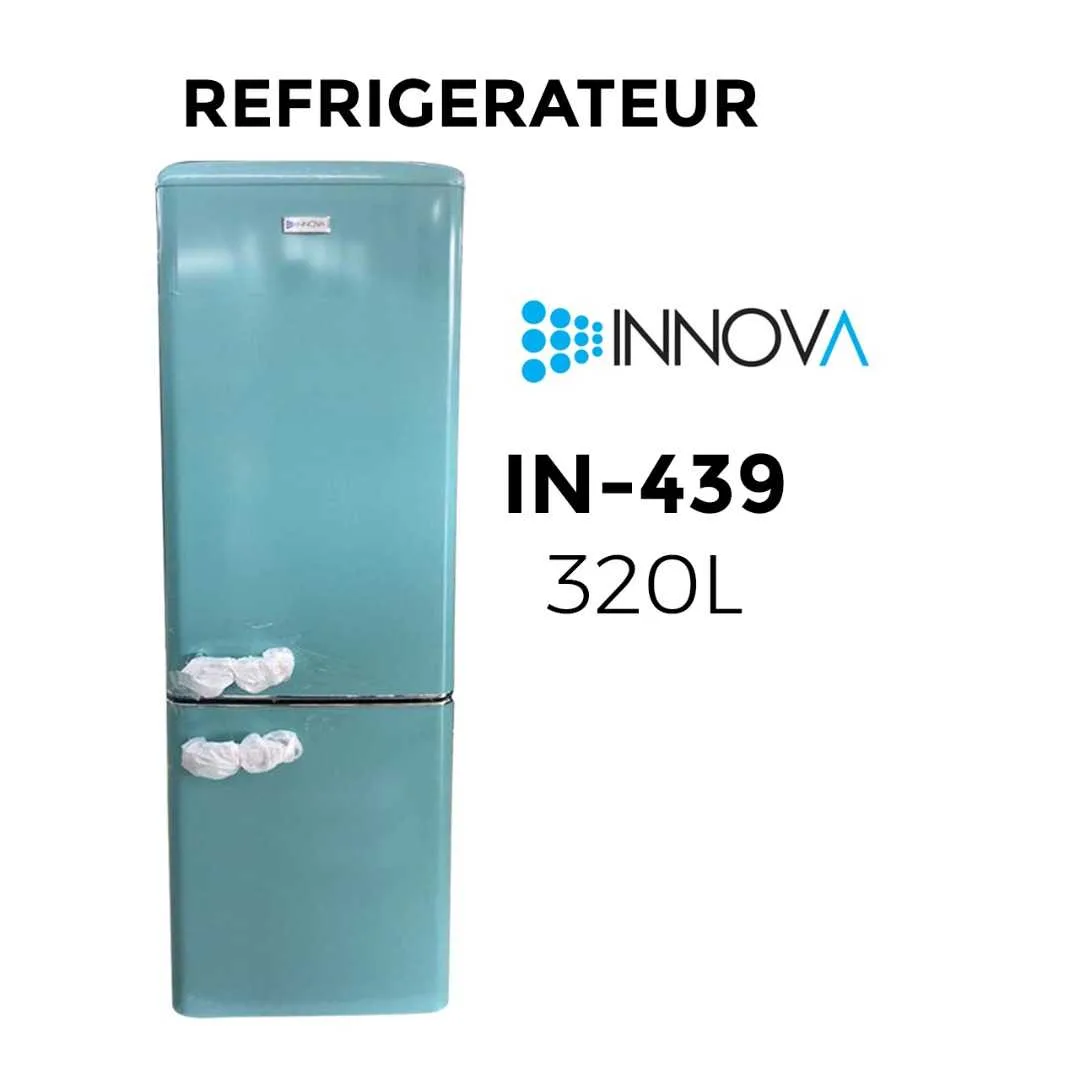 Réfrigérateur combiné Innova IN-439 bleu 320 litres