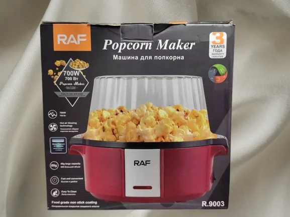 Machine à pop-corn électrique RAF-R9003 700W