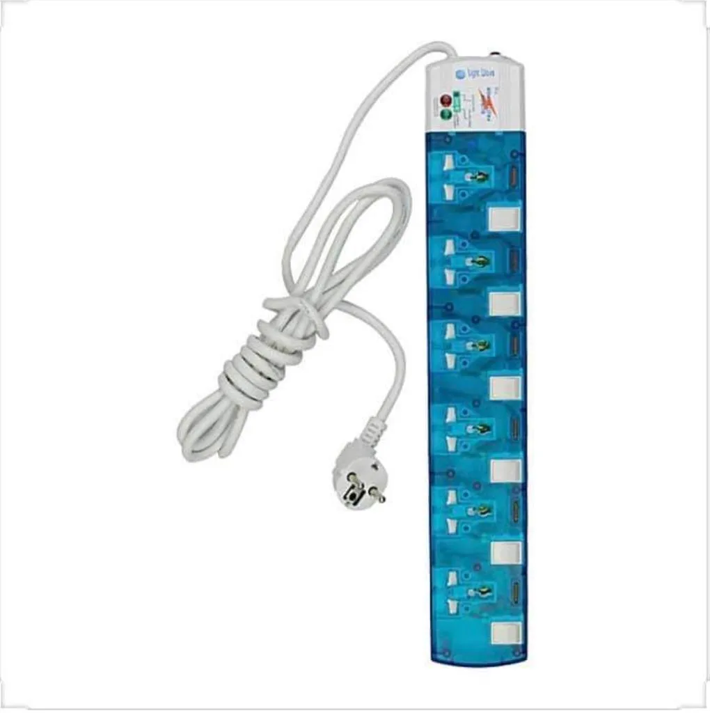 Rallonge Light Wave Multiprises 6 Ports