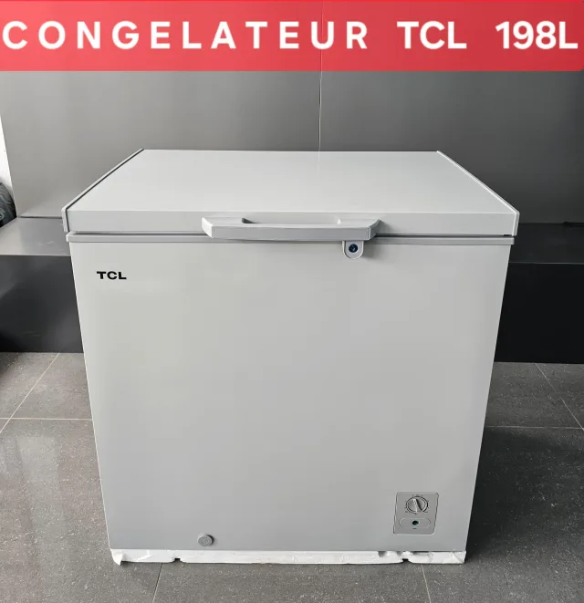 Congélateur coffre TCL 198L – F260CF
