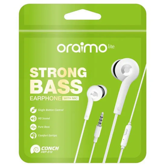 Écouteur Oraimo - OEP-E10 - Blanc