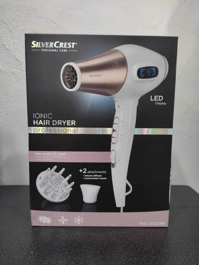 Sèche-cheveux ionique SilverCrest- 2000w
