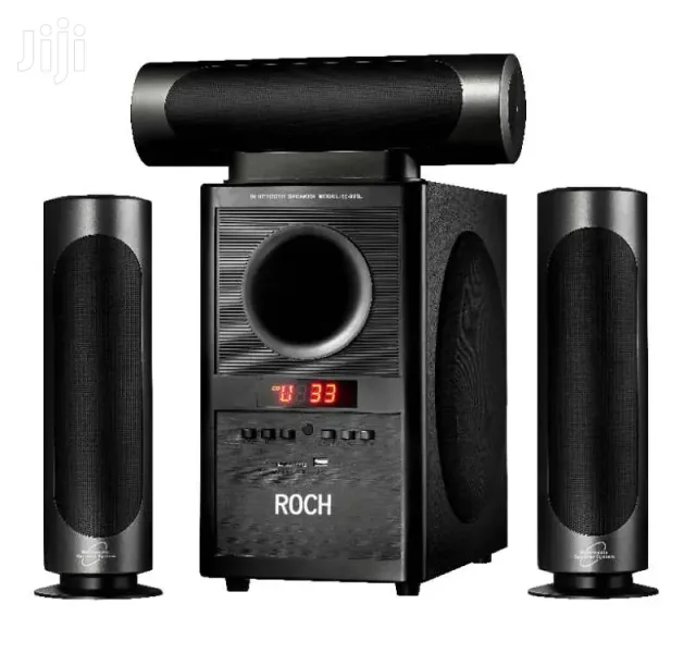 WOOFER ROCH -RS 903 - BLUETOOTH/FM/ USB - Noir