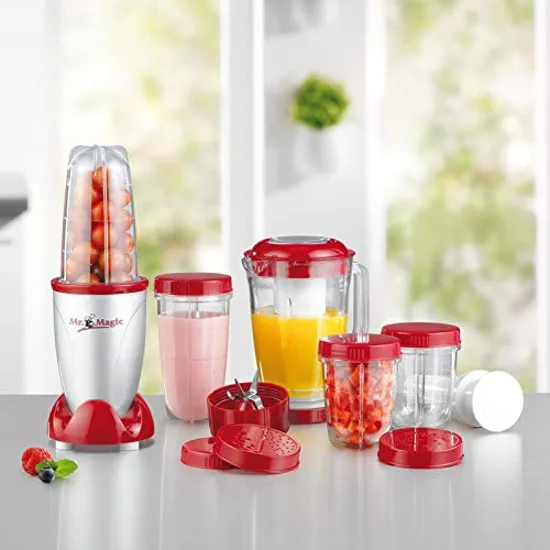 Mixeur robot GOURMETmaxx Mr. Magic 8 fonctions