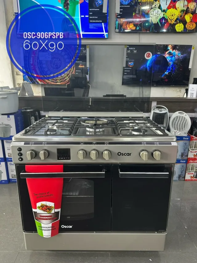 Cuisinière Oscar 5 Feux avec Four OSC-906PSPB