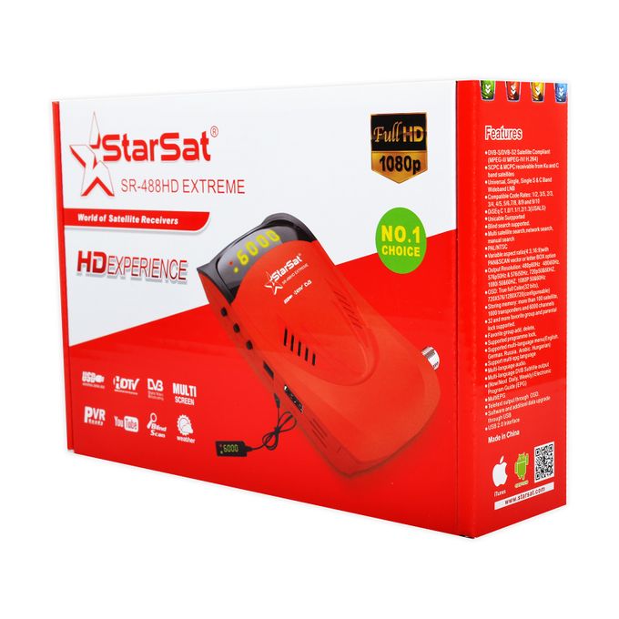 Starsat Récepteur Numérique TV SR-488HD - Anopri