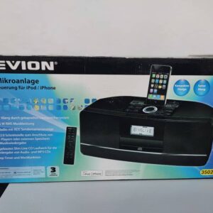Poste Radio TEVION-MCD 214 pour iPhone\iPad\iPod avec commande