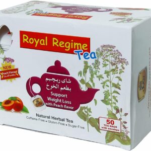 THÉ MINCEUR ROYAL perte de poids Naturelle- 50 sachets+ 25 sachets Gratuits