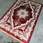 Tapis MILANO SILK RED